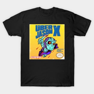 Uber Jason X - 8 Bit Colour NES Cover T-Shirt